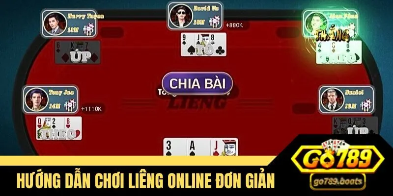 Hướng dẫn chơi Liêng online siêu đơn giản