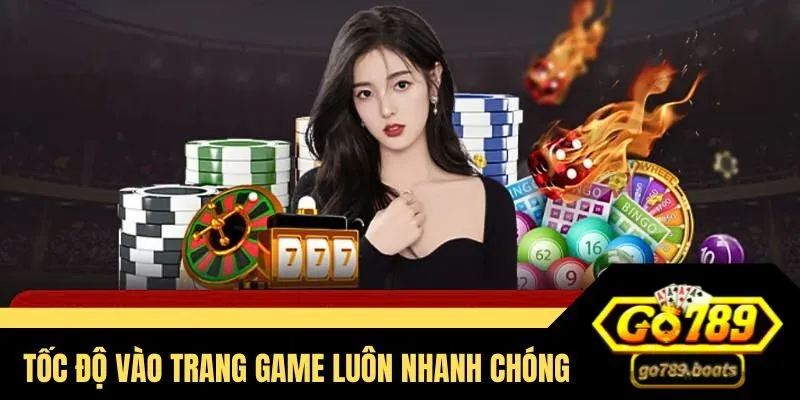 Tốc độ vào trang cá cược luôn nhanh và mượt mà